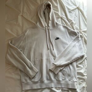 Nike Women’s White Hoodie with Pocket